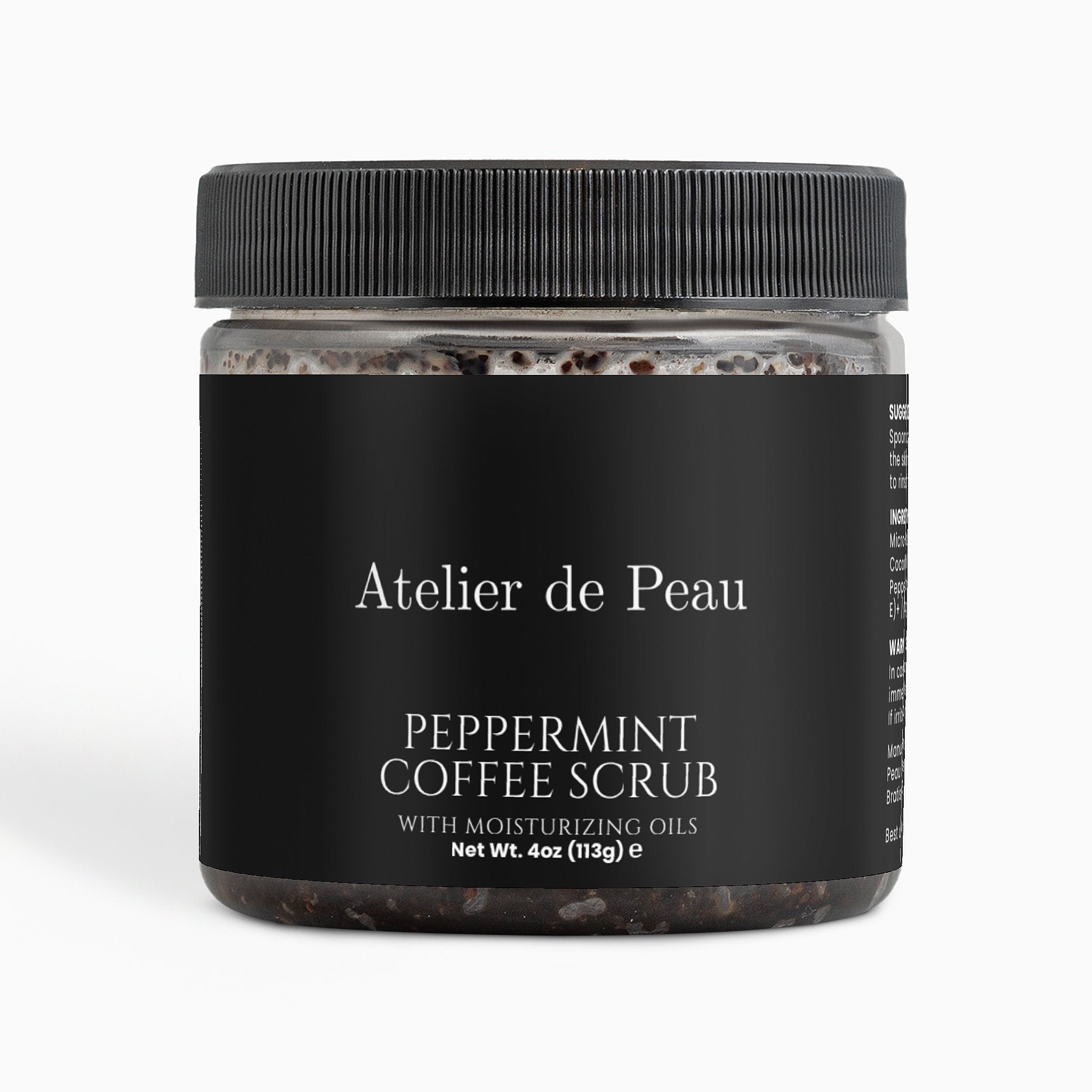 Peppermint Coffee Scrub