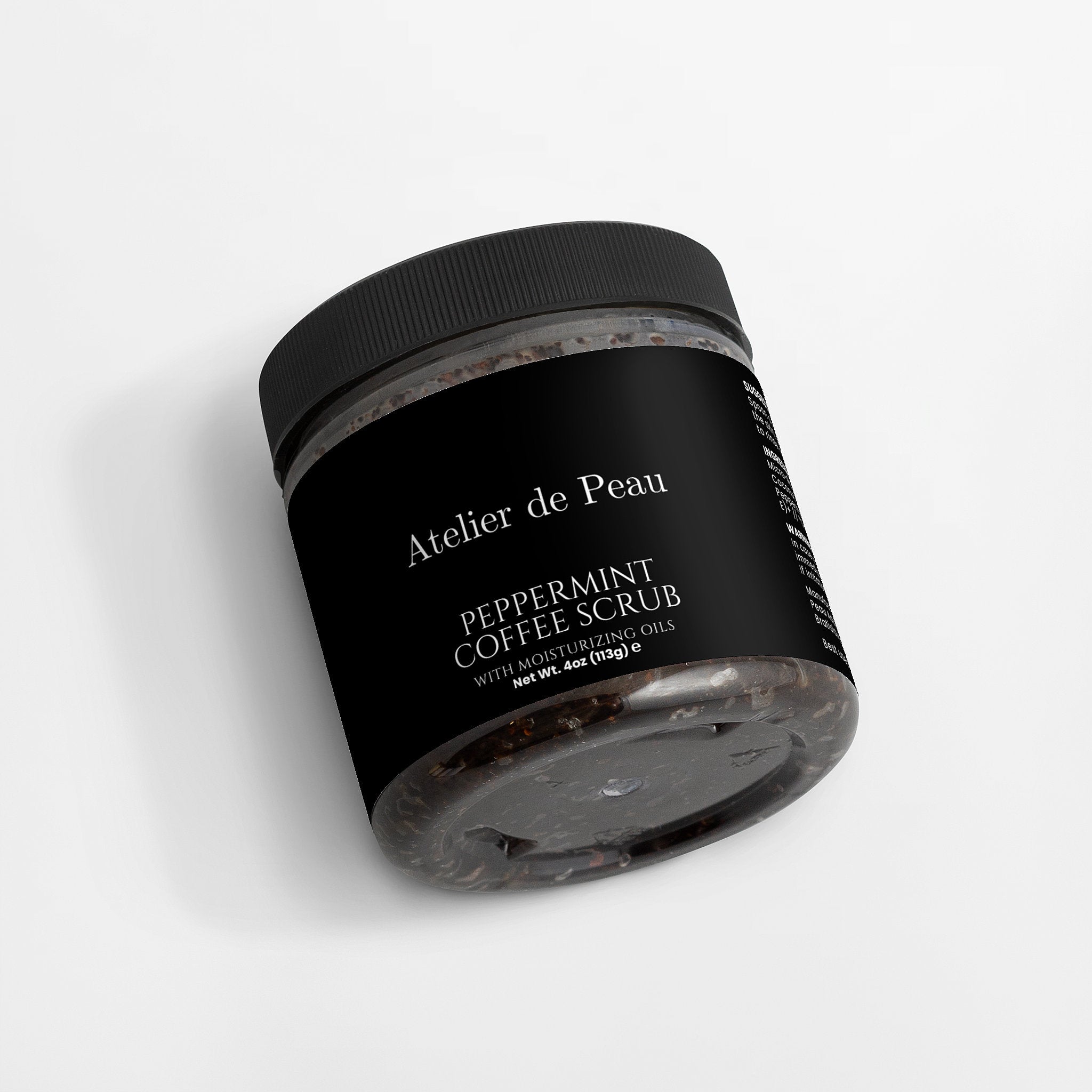Peppermint Coffee Scrub
